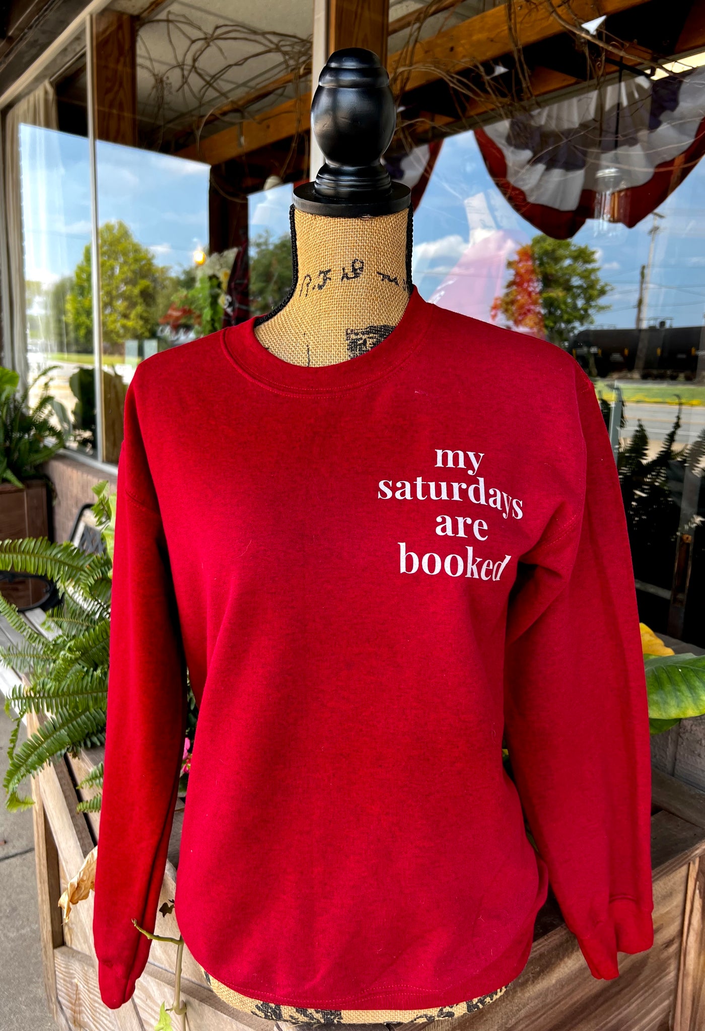 Red's Boutique Online Saturday Tailgating Cub Sweatshirt - Navy Small